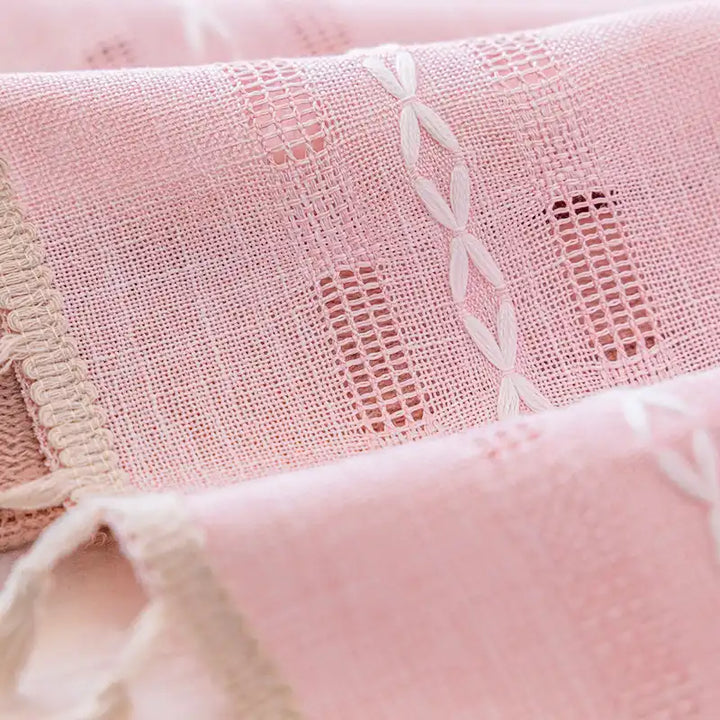 Pink Boho Curtains