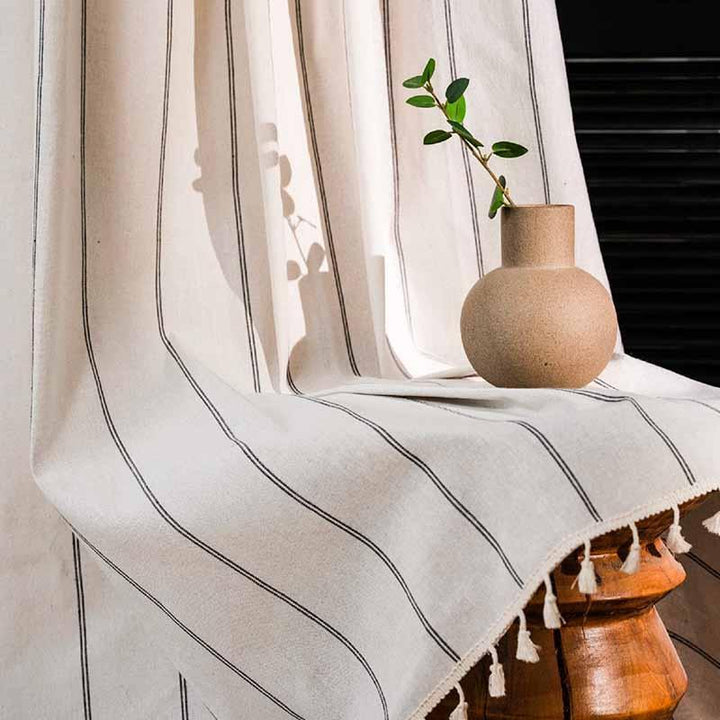 Black Lines Bedroom Curtains - MagicClothLife | Home Shop