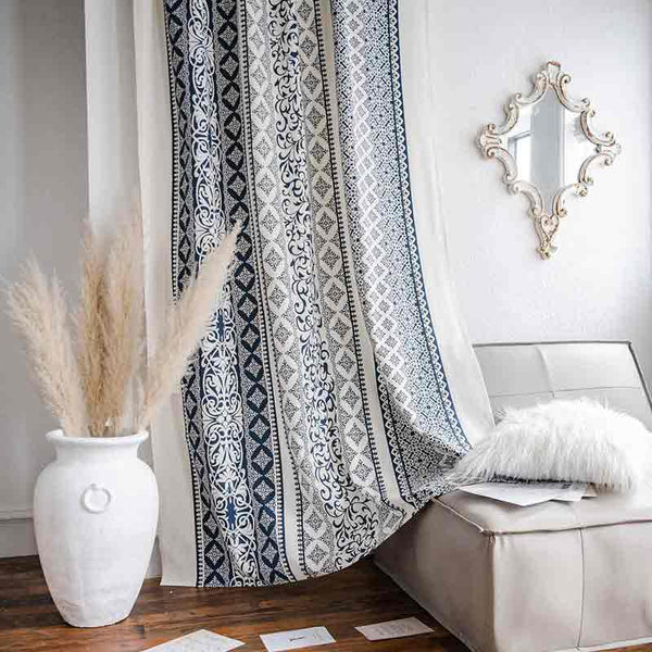 Boho Living Room Bedroom Curtain - magicclothlife