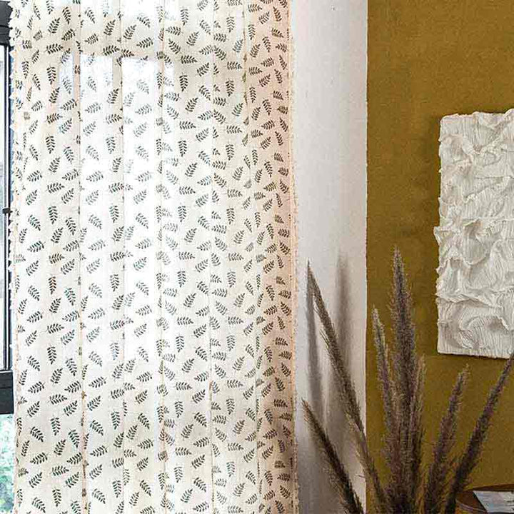 Retro Flower Curtains Living Room Curtain - magicclothlife